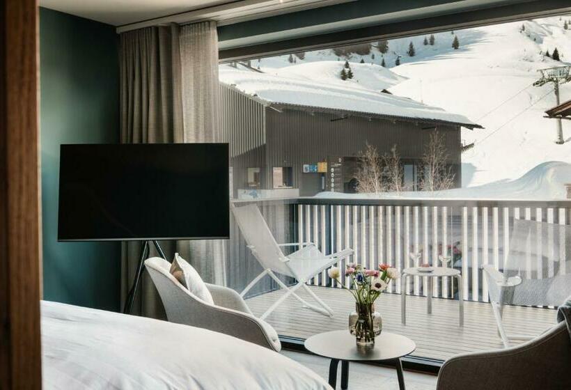 غرفة ديلوكس مزودة بشرفة, Berghotel Biberkopf