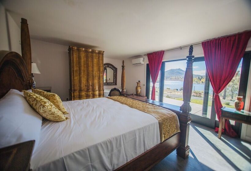 디럭스 룸 호수 전망, Quiet Mind Mountain Lodge, Retreat & Spa