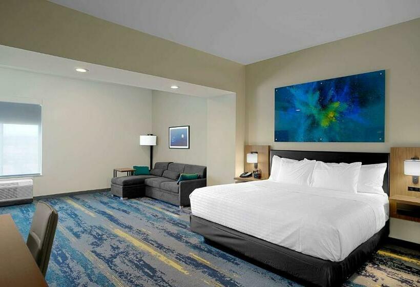 חדר דחוקס עם מיטת קינג, La Quinta Inn & Suites By Wyndham Texas City I 45