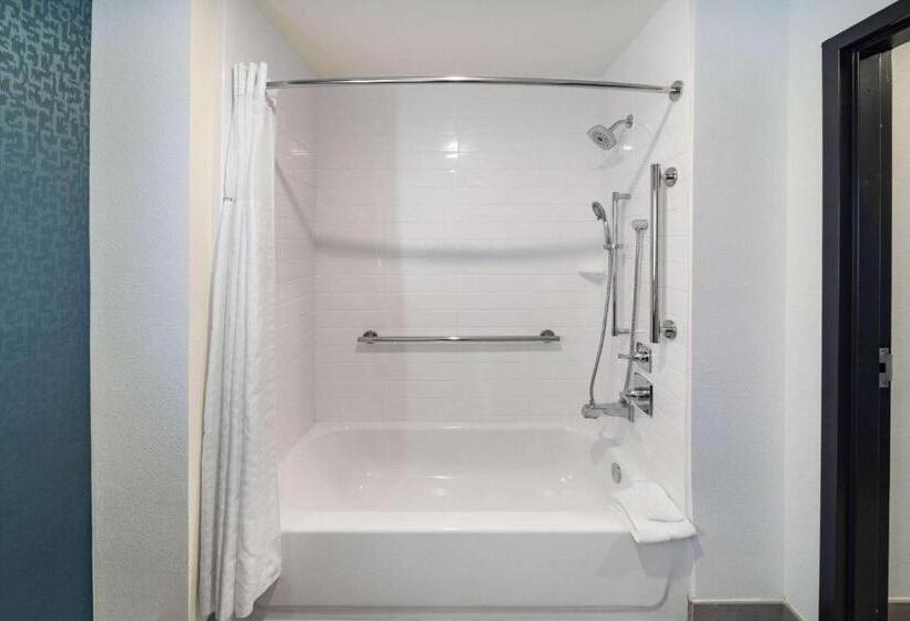 اتاق استاندارد با تخت بزرگ برای معلولان, La Quinta Inn & Suites By Wyndham Texas City I 45