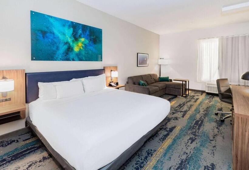 اتاق استاندارد با تخت بزرگ برای معلولان, La Quinta Inn & Suites By Wyndham Texas City I 45