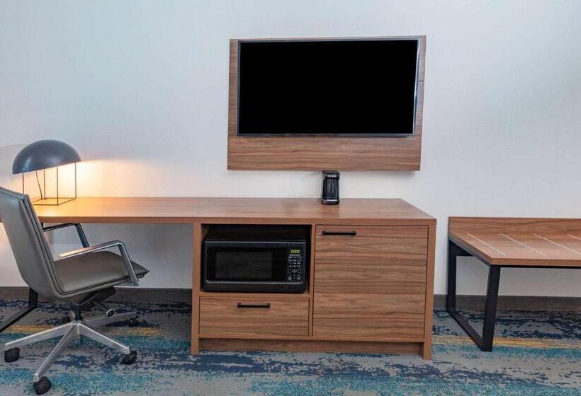 חדר סטנדרט, מיטת קינג, מותאם לאדם עם מוגבלויות, La Quinta Inn & Suites By Wyndham Texas City I 45