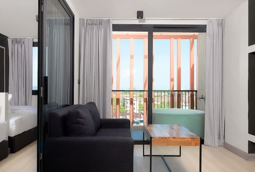 2침실 펜트하우스 아파트, Prime Town   Posh & Port Hotel Phuket