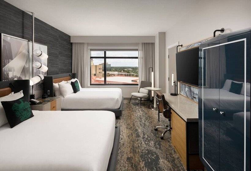 غرفه قياسيه سريرين مزدوجين, Luminary Hotel & Co., Autograph Collection