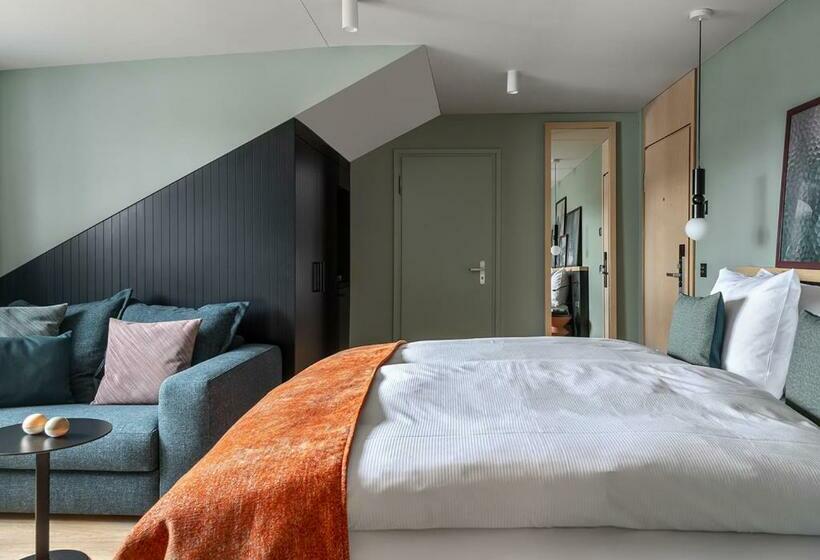 اتاق استاندارد با تخت بزرگ, Sorell Hotel St. Peter