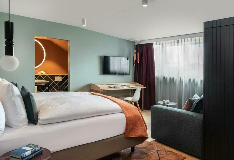 اتاق استاندارد با تخت بزرگ, Sorell Hotel St. Peter