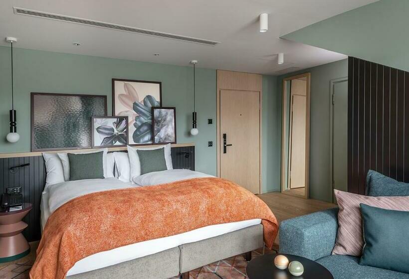 اتاق استاندارد با تخت بزرگ, Sorell Hotel St. Peter