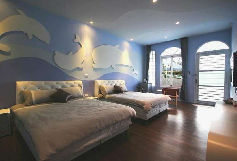 اتاق استاندارد چهار تخته, Wei Feng Jia Yuan B&b