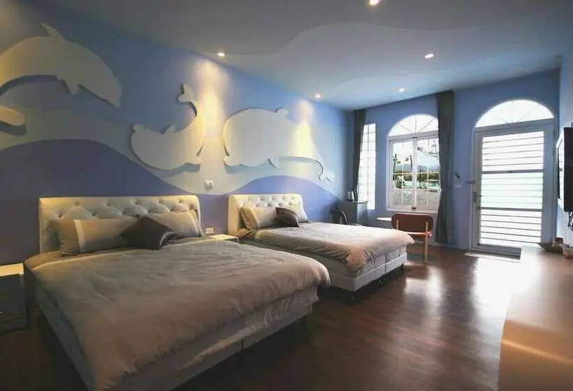 اتاق استاندارد چهار تخته, Wei Feng Jia Yuan B&b