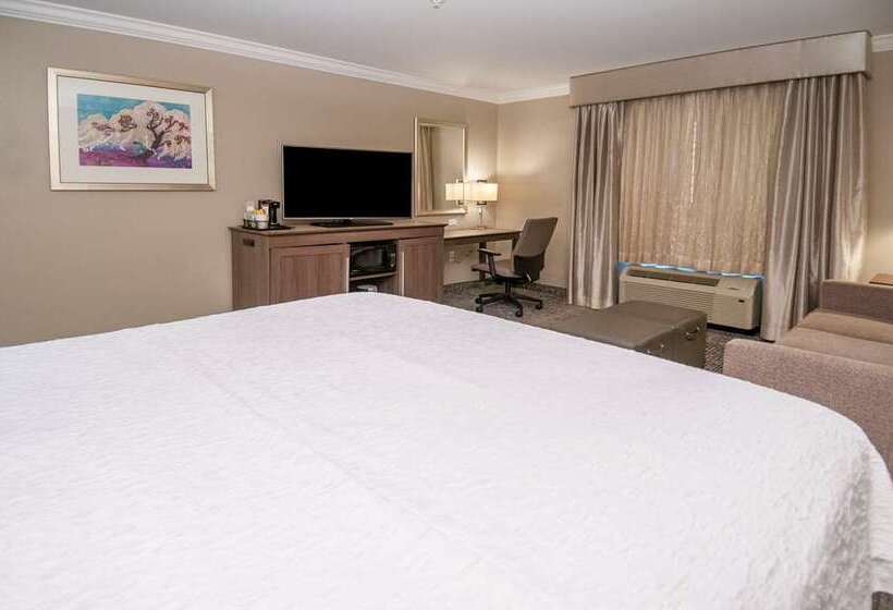 带大床的标准间, Hampton Inn & Suites Keller Town Center