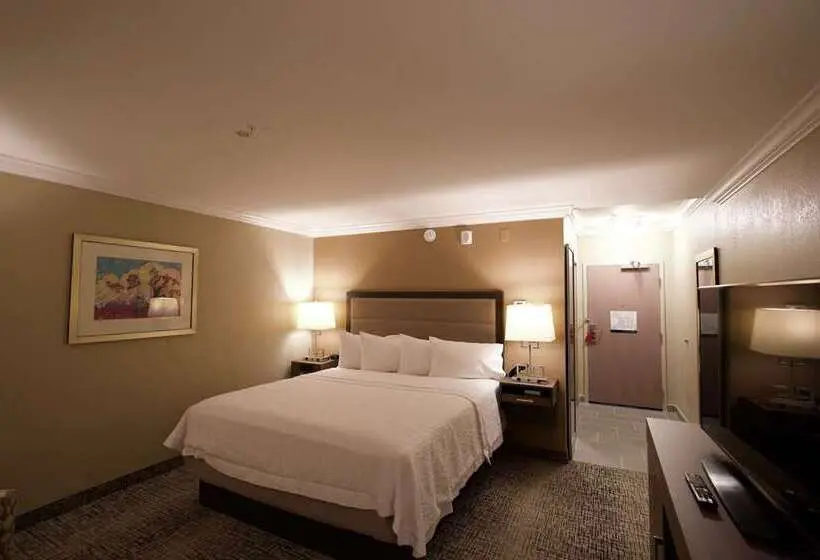 キングサイズベッドのスタンダードルーム, Hampton Inn & Suites Keller Town Center
