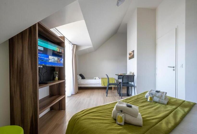 带1个卧室的经典公寓, Athome Residence Et Spa