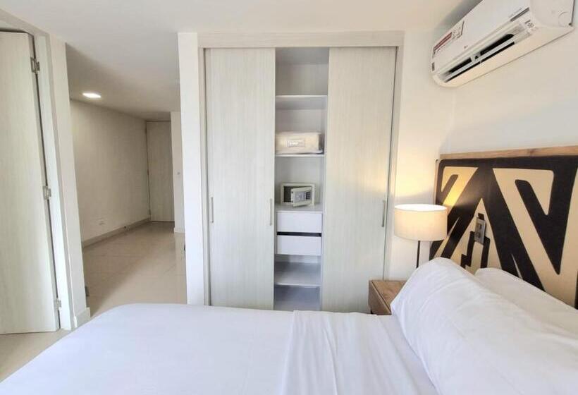 キングサイズベッドのスイートルーム, Origen Local Suites