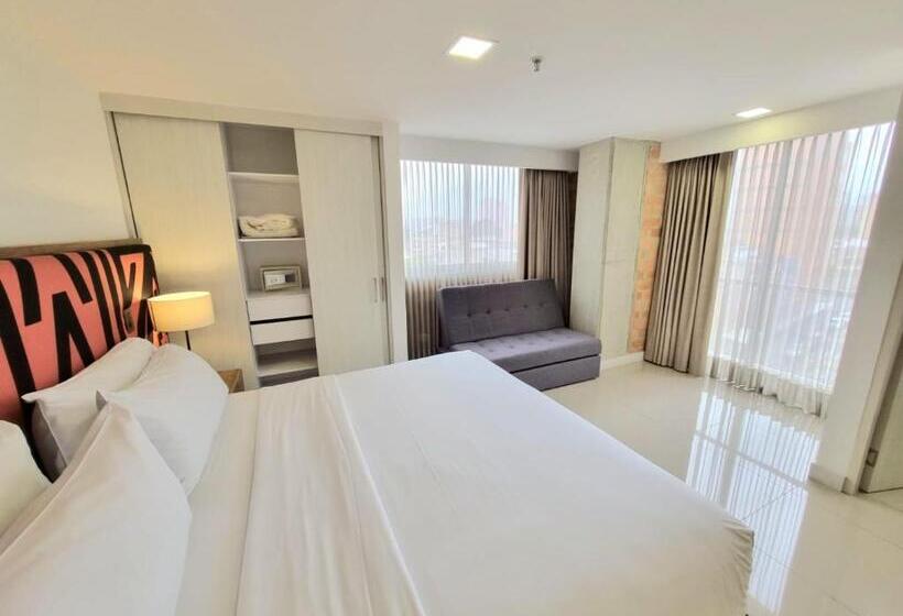 キングサイズベッドのデラックススイート, Origen Local Suites