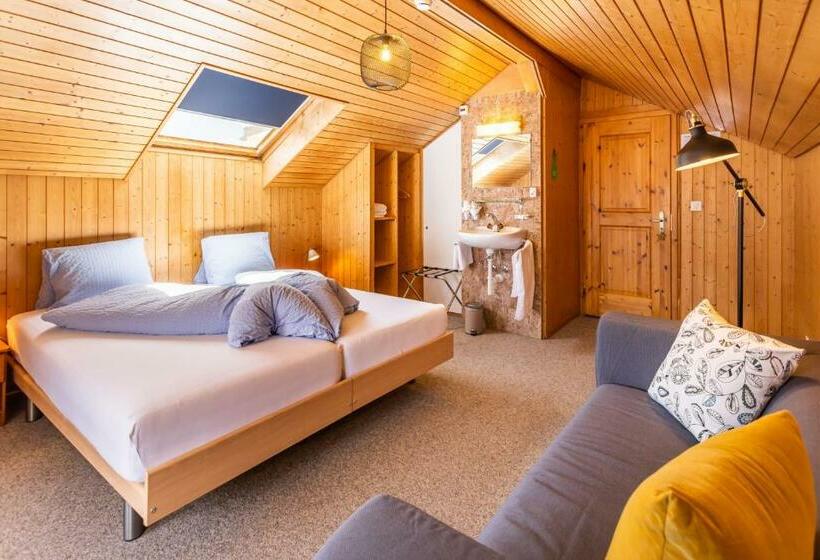 חדר מוזל מקלחת משותפת, Seehotel Sternen