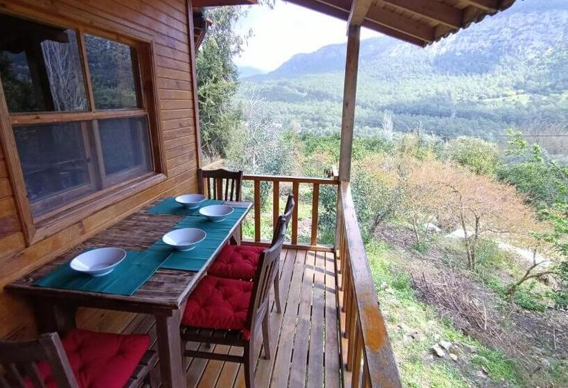 Четырехместный Номер Стандарт с Балконом, Lycia Nature House