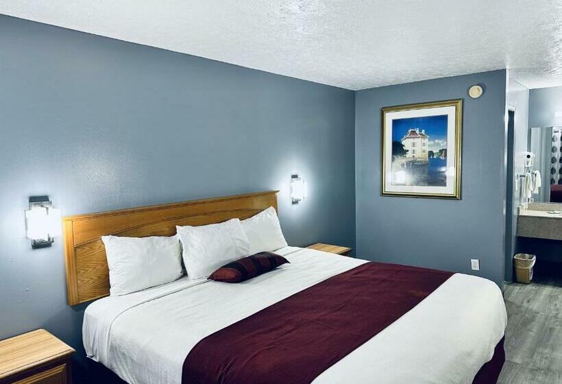 キングサイズベッドのスタンダードルーム, Relax Inn