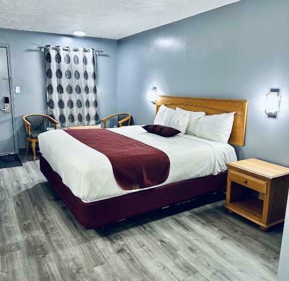 キングサイズベッドのスタンダードルーム, Relax Inn
