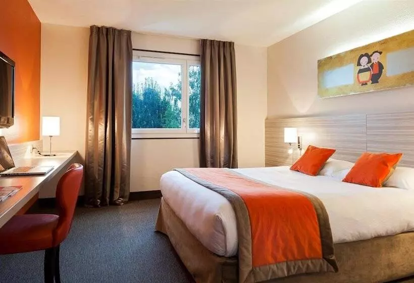ダブルベッドスタンダードルーム, Kyriad Hotel Strasbourg Lingolsheim