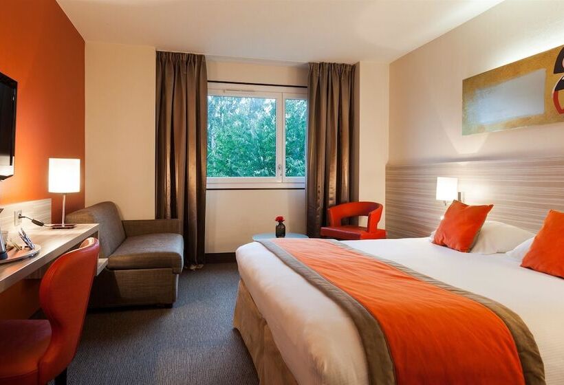 חדר סטנדרט מיטה זוגית, Kyriad Hotel Strasbourg Lingolsheim