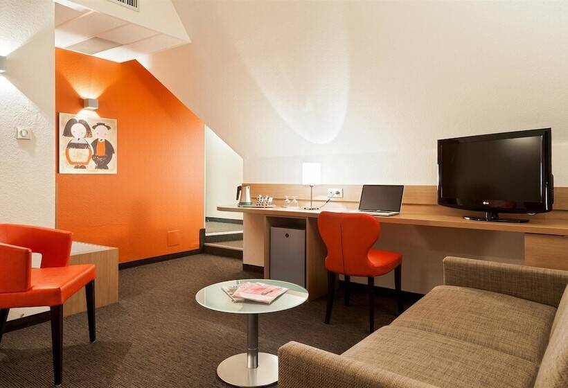 חדר סטנדרט מיטה זוגית, Kyriad Hotel Strasbourg Lingolsheim