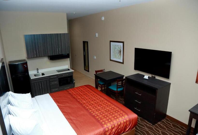 חדר סטנדרט עם מיטת קינג, Americas Best Value Inn & Suites Prairieville