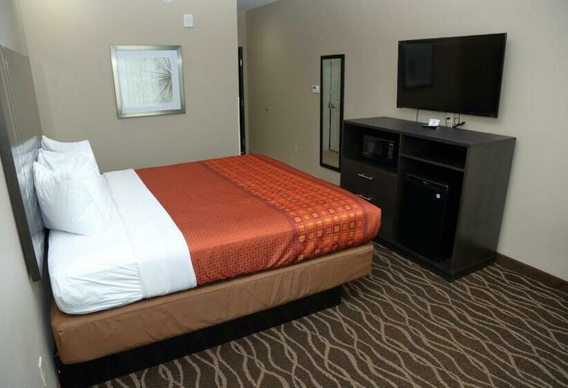 חדר סטנדרט מיטה זוגית, Americas Best Value Inn & Suites Prairieville