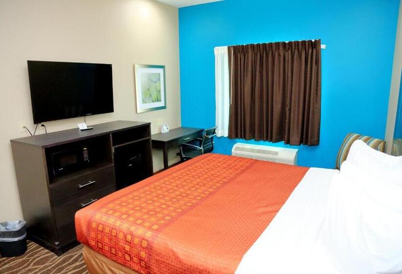 장애인을 위한 킹사이즈 침대 스탠다드 룸, Americas Best Value Inn & Suites Prairieville