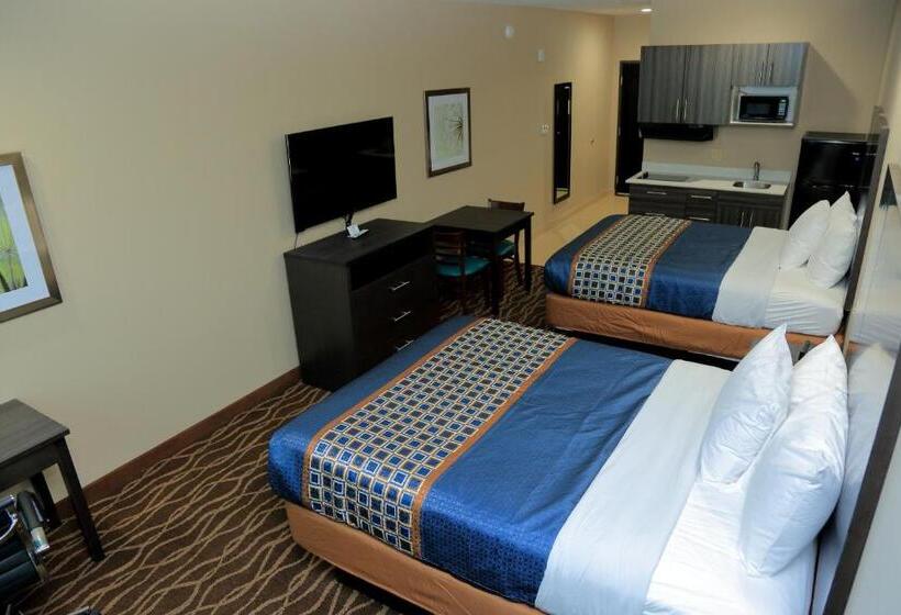 חדר סטנדרט עם מיטת קווין, Americas Best Value Inn & Suites Prairieville