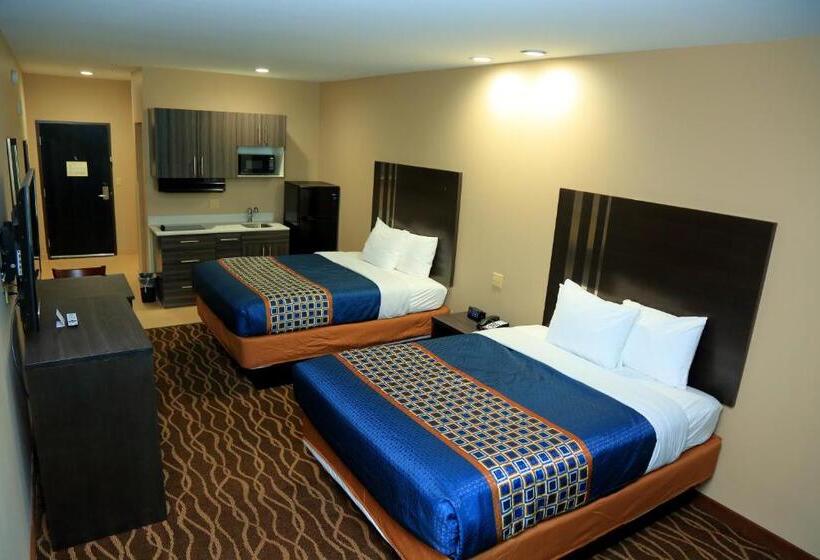 스탠다드 룸 퀸사이즈 침대, Americas Best Value Inn & Suites Prairieville