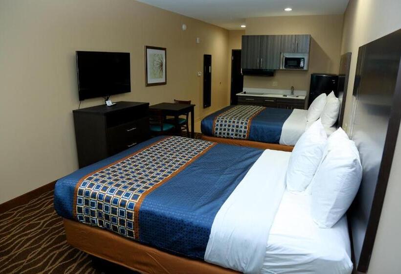 חדר סטנדרט עם מיטת קווין, Americas Best Value Inn & Suites Prairieville
