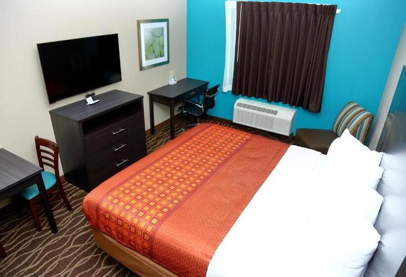 장애인을 위한 킹사이즈 침대 스탠다드 룸, Americas Best Value Inn & Suites Prairieville