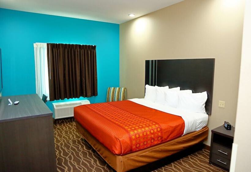 חדר סטנדרט מיטה זוגית, Americas Best Value Inn & Suites Prairieville