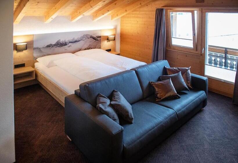 Deluxe 3 Pers. Værelse, Bergführer