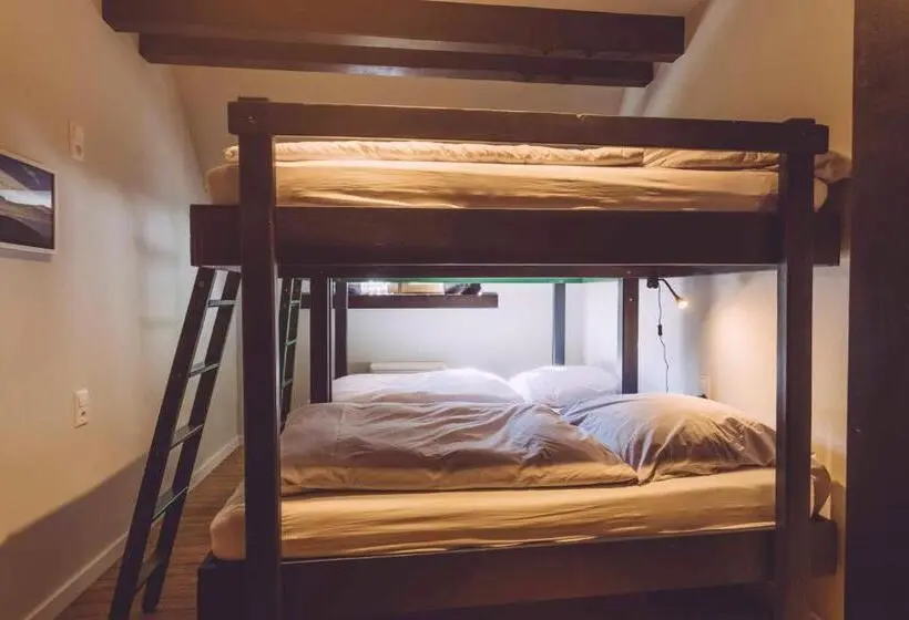 Standard Neljän Hengen Huone Jaettu Kylpyhuone, Edelfuchs Lodge