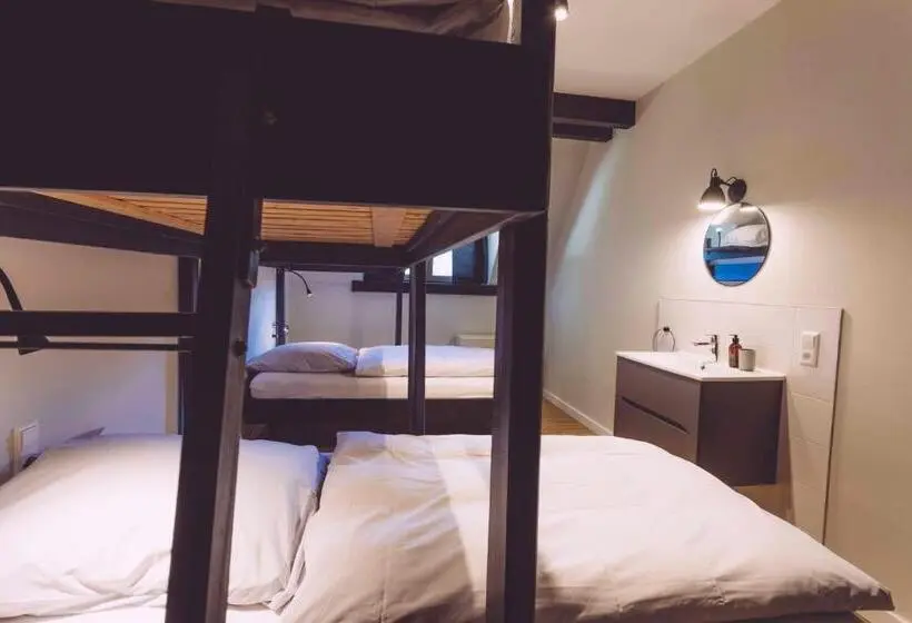 Standard Neljän Hengen Huone Jaettu Kylpyhuone, Edelfuchs Lodge