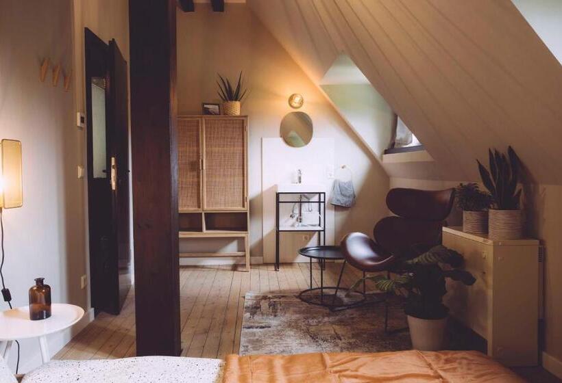 스탠다드 룸 공동 욕실, Edelfuchs Lodge