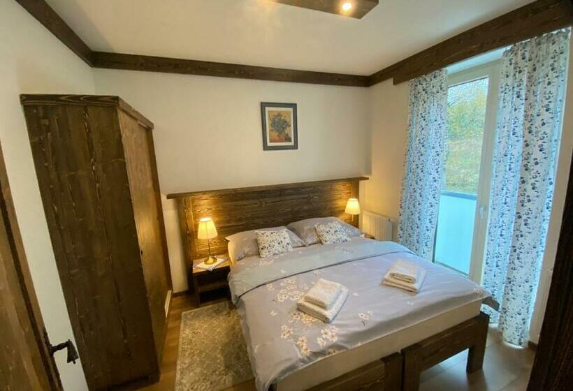 침실 1개 아파트, Apartmány Veternica V Bernarde