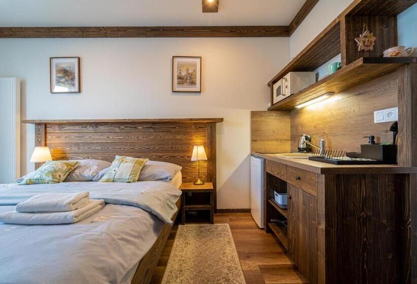 침실 1개 아파트, Apartmány Veternica V Bernarde