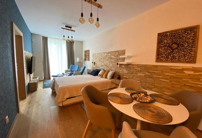 Апартаменты Deluxe 1 Спальня, Apartmány Veternica V Bernarde