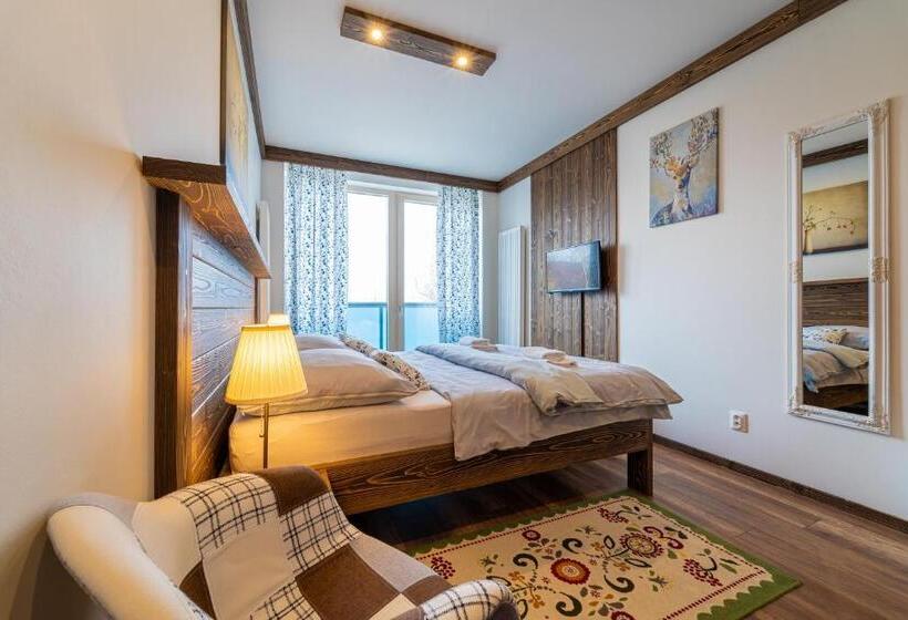 침실 1개 아파트, Apartmány Veternica V Bernarde