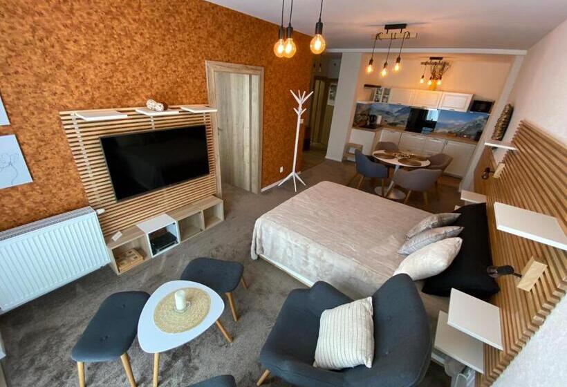 침실 1개 디럭스 아파트, Apartmány Veternica V Bernarde