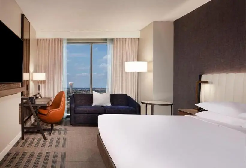 身障者適用キングサイズベッドルーム, Hyatt Regency Frisco Dallas