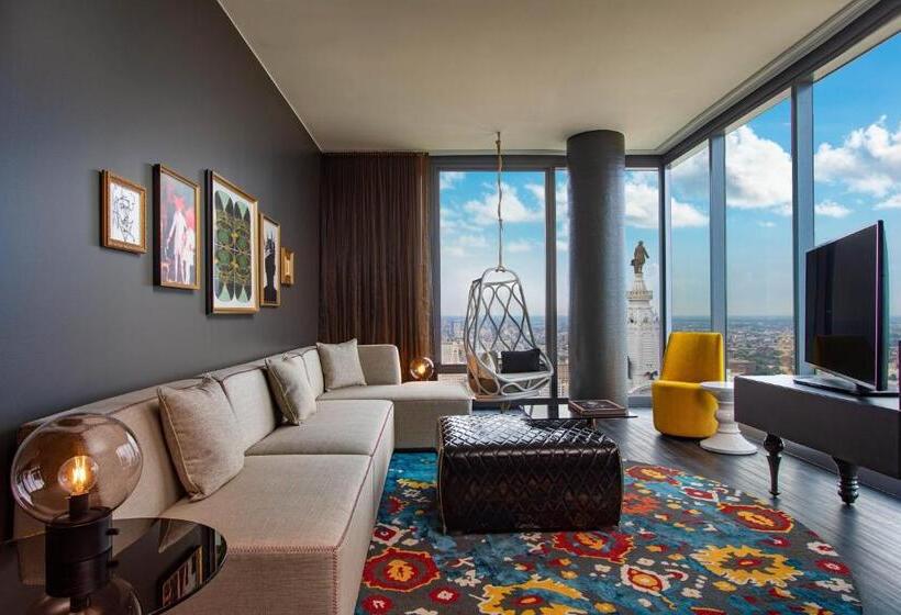 带大床的套房, W Philadelphia