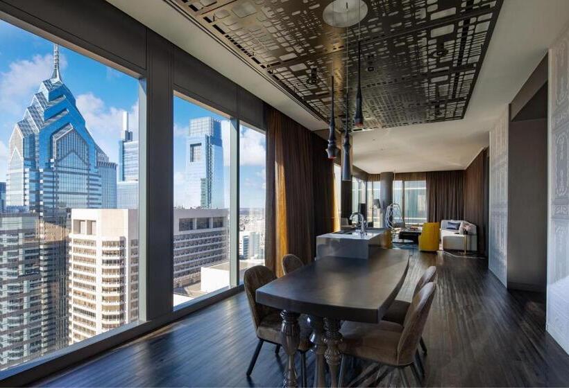 带大床的套房, W Philadelphia