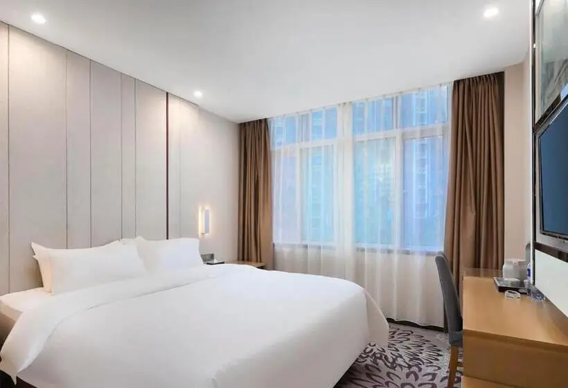 キングサイズベッドのデラックスルーム, Lavande Hotels·nanjing Dachang Metro Station