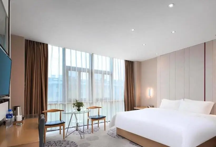 キングサイズベッドのデラックスルーム, Lavande Hotels·nanjing Dachang Metro Station