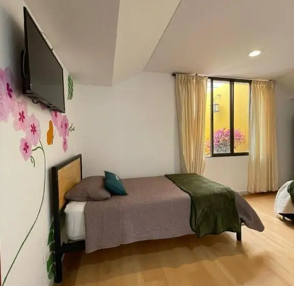 Standard room with outdoor bath, Hostal Amanari