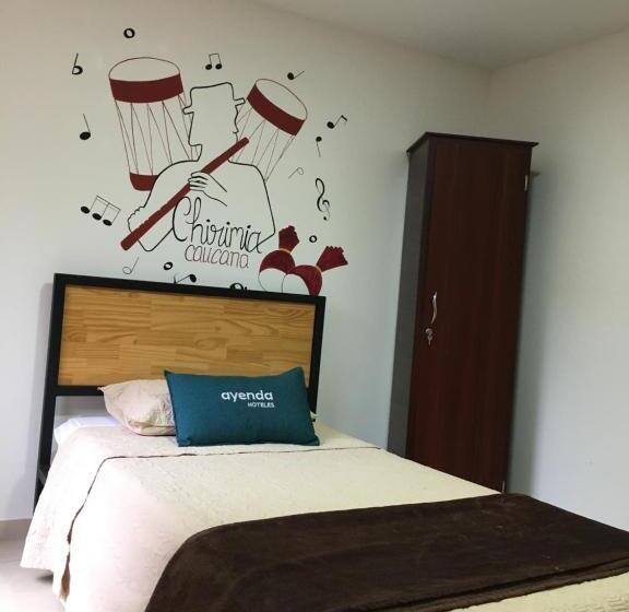 غرفة قياسية فردية, Hostal Amanari