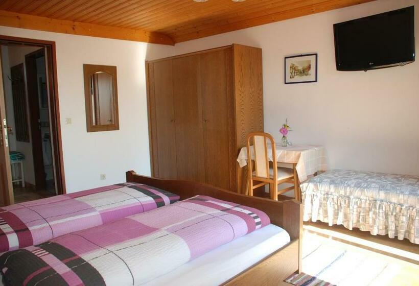 غرفة قياسية مزوَّدة بشُرفة, Gästehaus Der Gamser Winzerstube